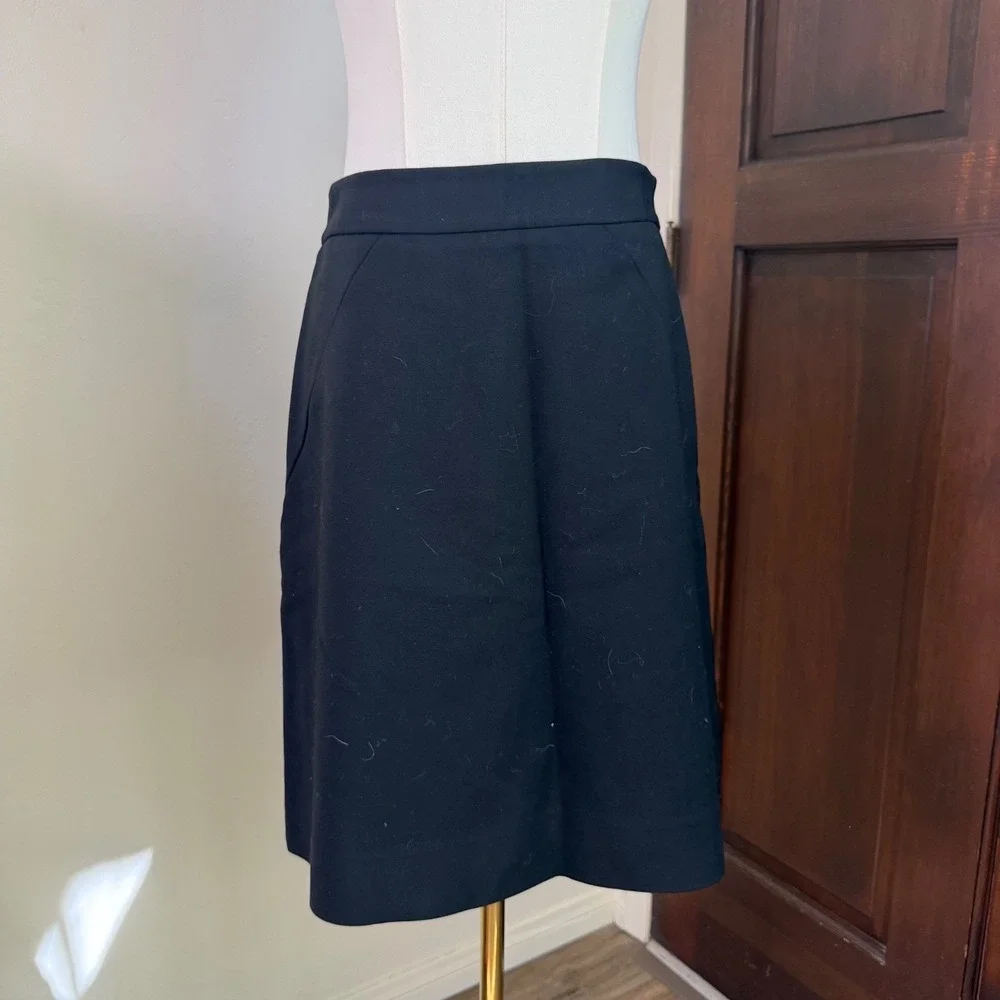Kate Spade New York Skirt Mini Flare Timeless Minimalist‎ | Black | Size 4